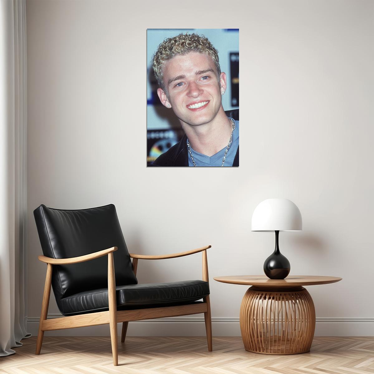Justin Timberlake Posed N Sync Artist Musician Poster Wall Art Print Home Wall Decor - xonomax
