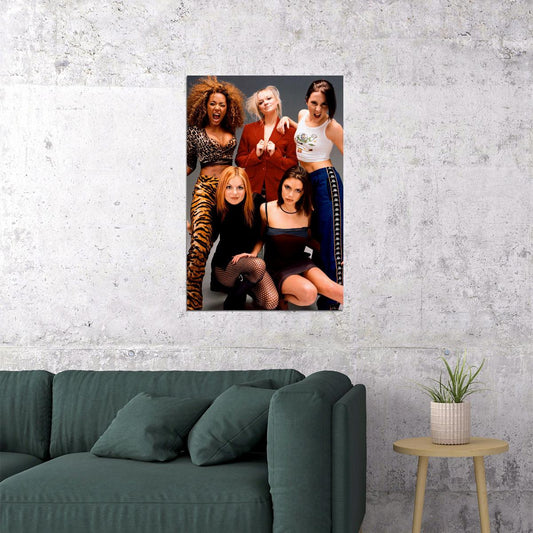 Spice Girls Award Artists Singers Musicians Poster Wall Art Print Home Wall Decor - xonomax