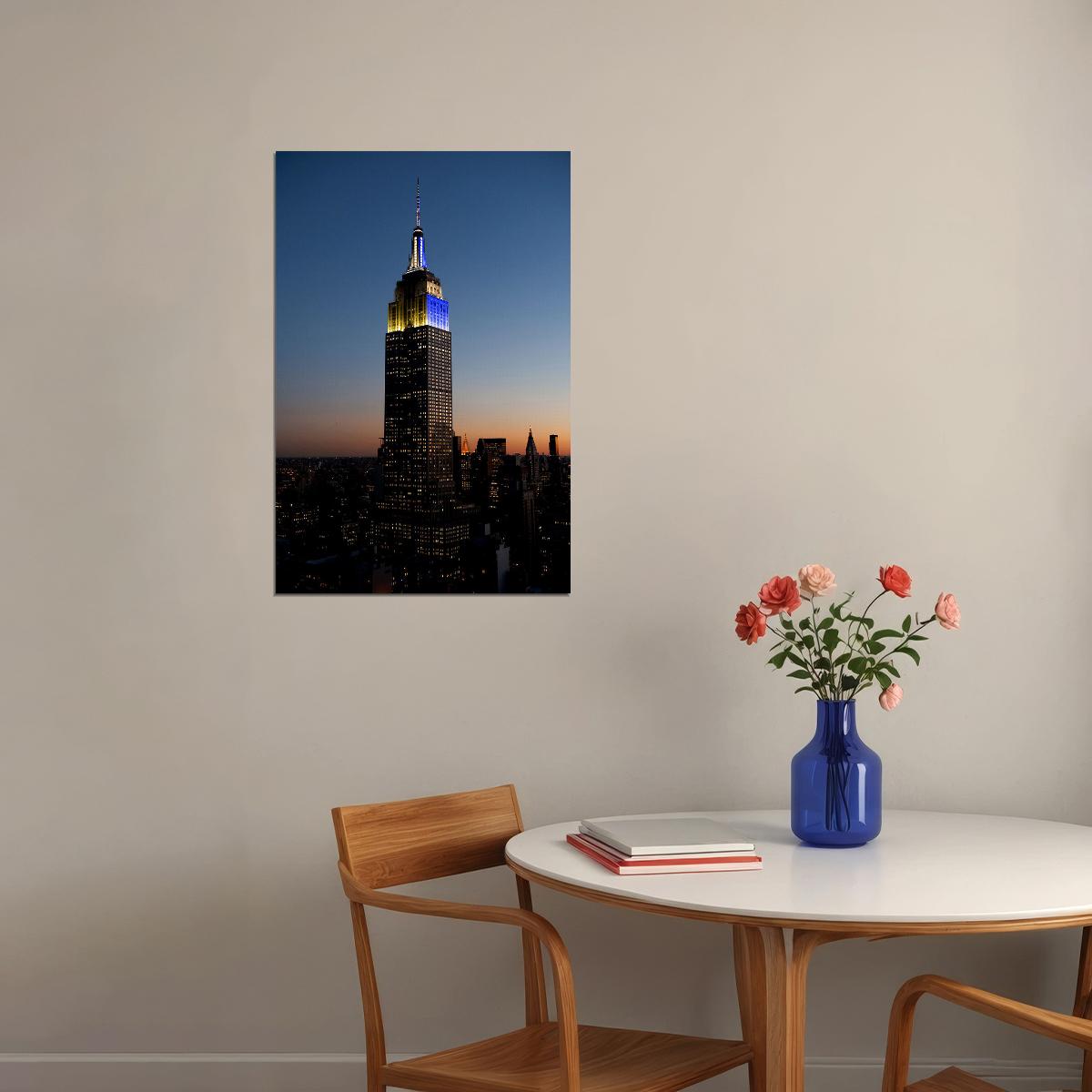 Photo Empire State Building By Corbis Landcape Poster Wall Art Print Home Wall Decor - xonomax