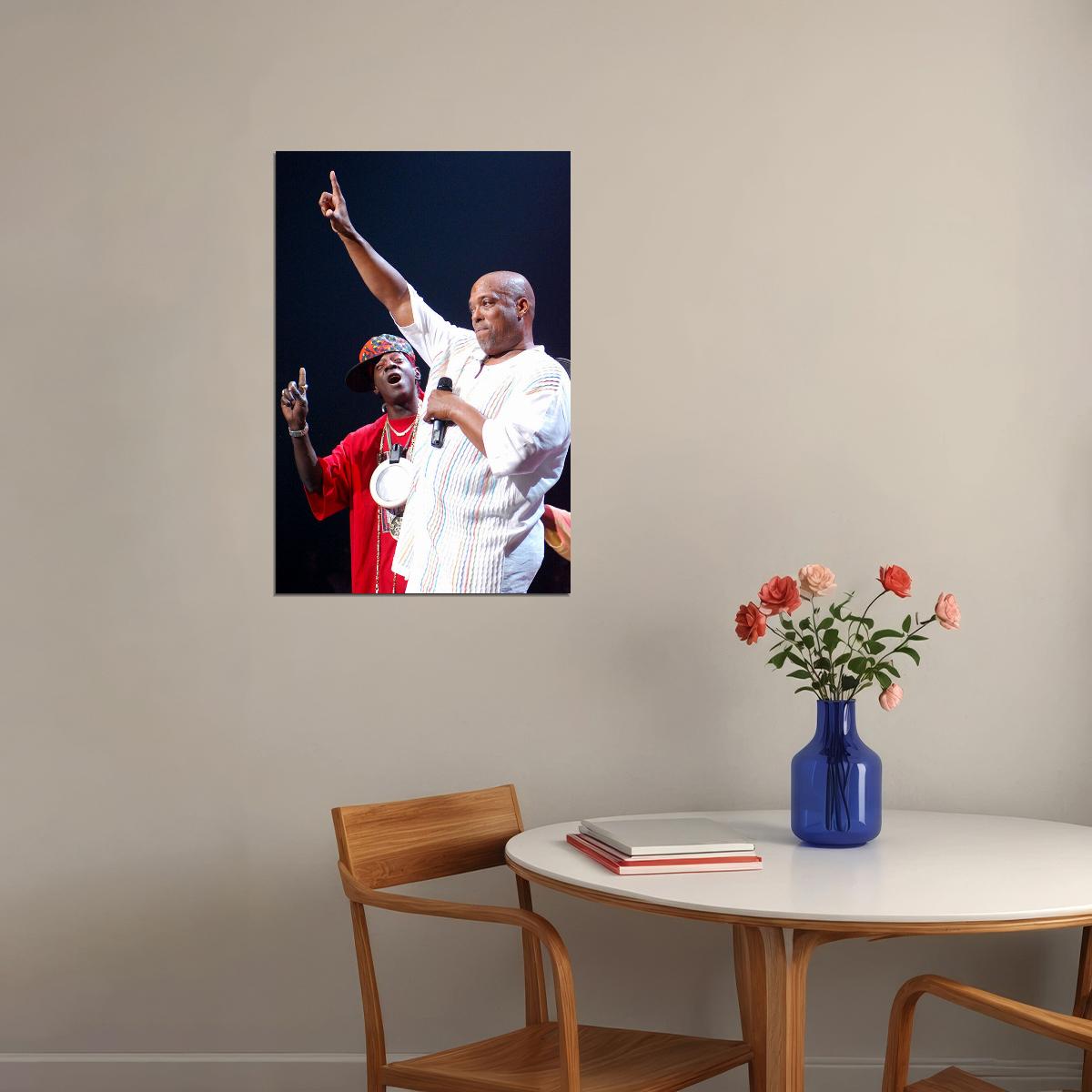 Whodini Group Pose Music Hip Hop Rappers Poster Wall Art Print Home Wall Decor - xonomax