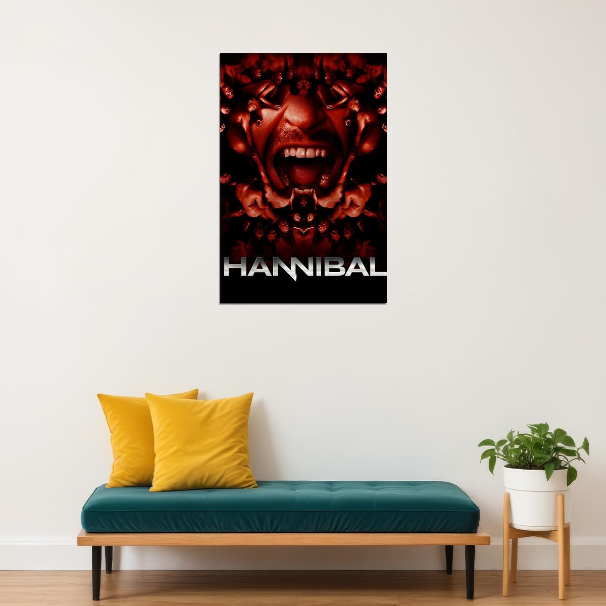 Hannibal Movie Action Crime Thriller Poster Wall Art Print Home Wall Decor