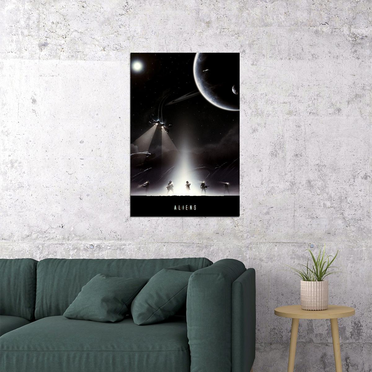 Aliens Movie Science Fiction Action Explained Why Poster Wall Art Print Home Wall Decor