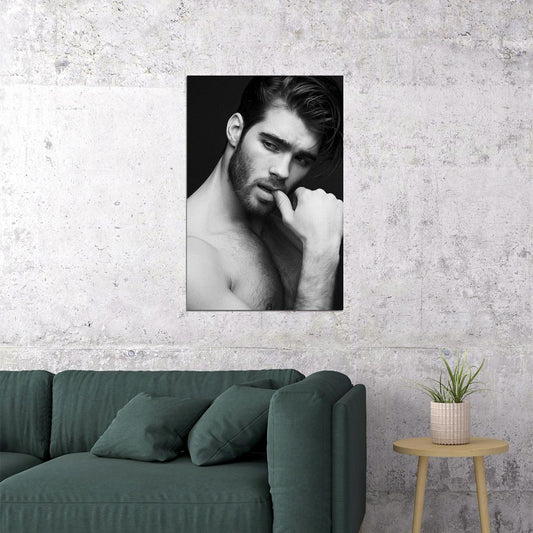 Shades Sexy Male Model Fashion Poster Wall Art Print Home Wall Decor - xonomax
