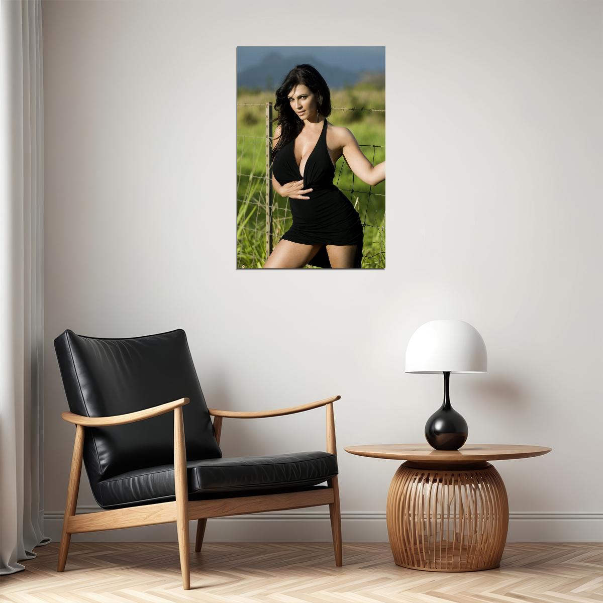 Denise Milani Sexy Female Celebrity Model Poster Wall Art Print Home Wall Decor - xonomax