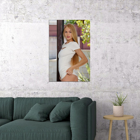 Nancy A Sexy Hot Girl Model Fashion Poster Wall Art Print Home Wall Decor - xonomax