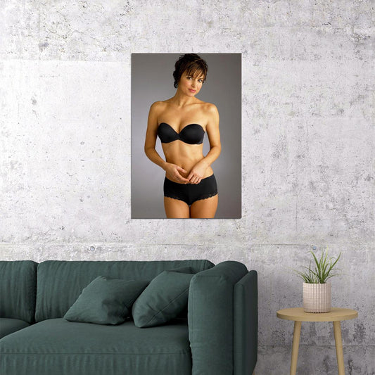 Michelle Smith Athlete Bikini Female Model Poster Wall Art Print Home Wall Decor - xonomax
