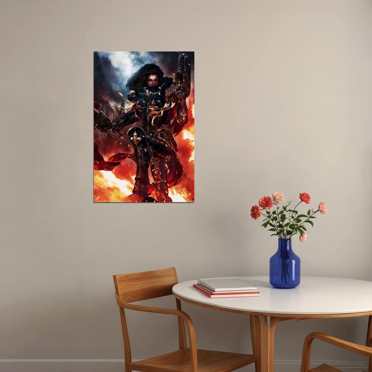 Women Of Chaos Fantasy Design Picture Poster Wall Art Print Home Wall Decor - xonomax
