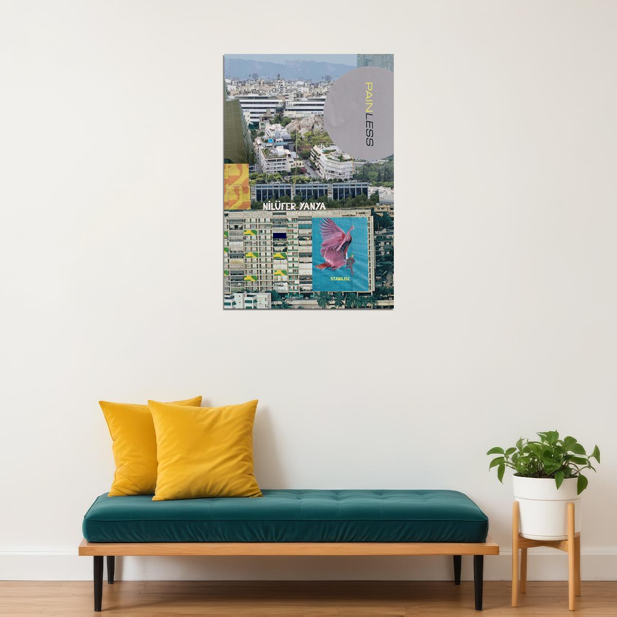 Nilufer Yanya British Singer Painless Music Album Poster Wall Art Print Home Wall Decor - xonomax