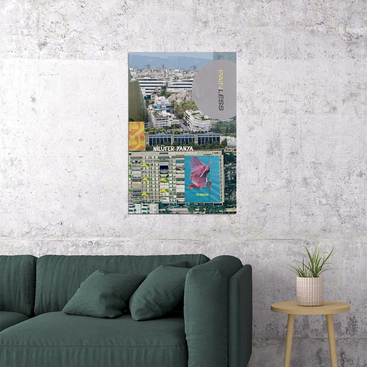 Nilufer Yanya British Singer Painless Music Album Poster Wall Art Print Home Wall Decor - xonomax