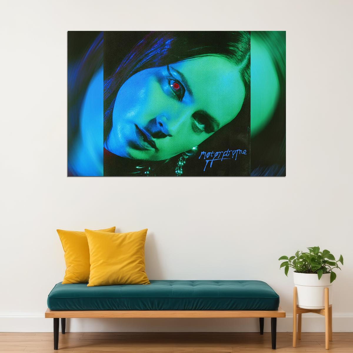 Mo Danish Singer Motordrome Music Album Poster Wall Art Print Home Wall Decor - xonomax
