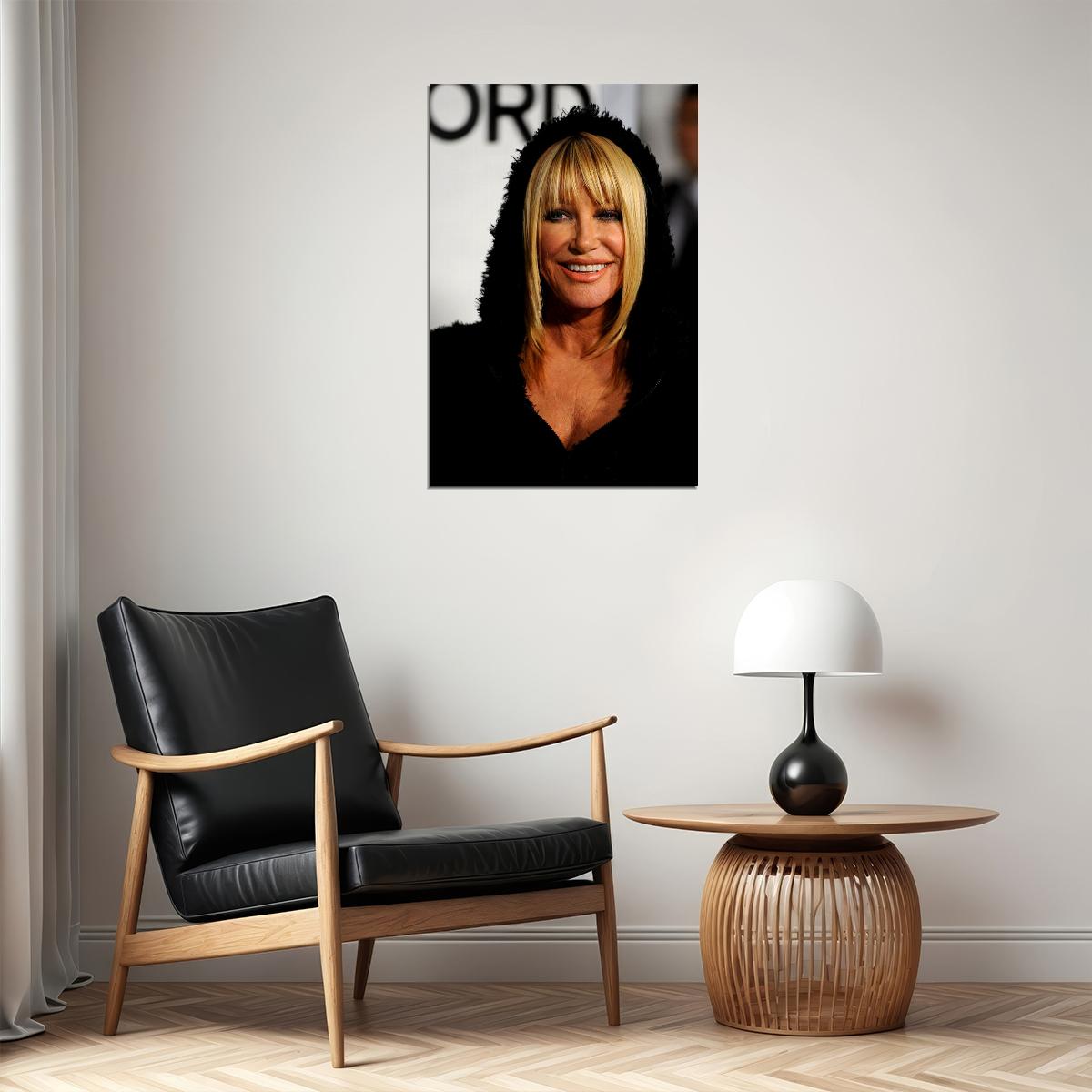 Suzanne Somers Record Producer Movie Actress Poster Wall Art Print Home Wall Decor - xonomax