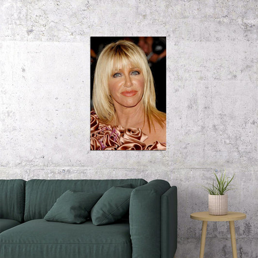Suzanne Somers Artist Singer Movie Actress Poster Wall Art Print Home Wall Decor - xonomax