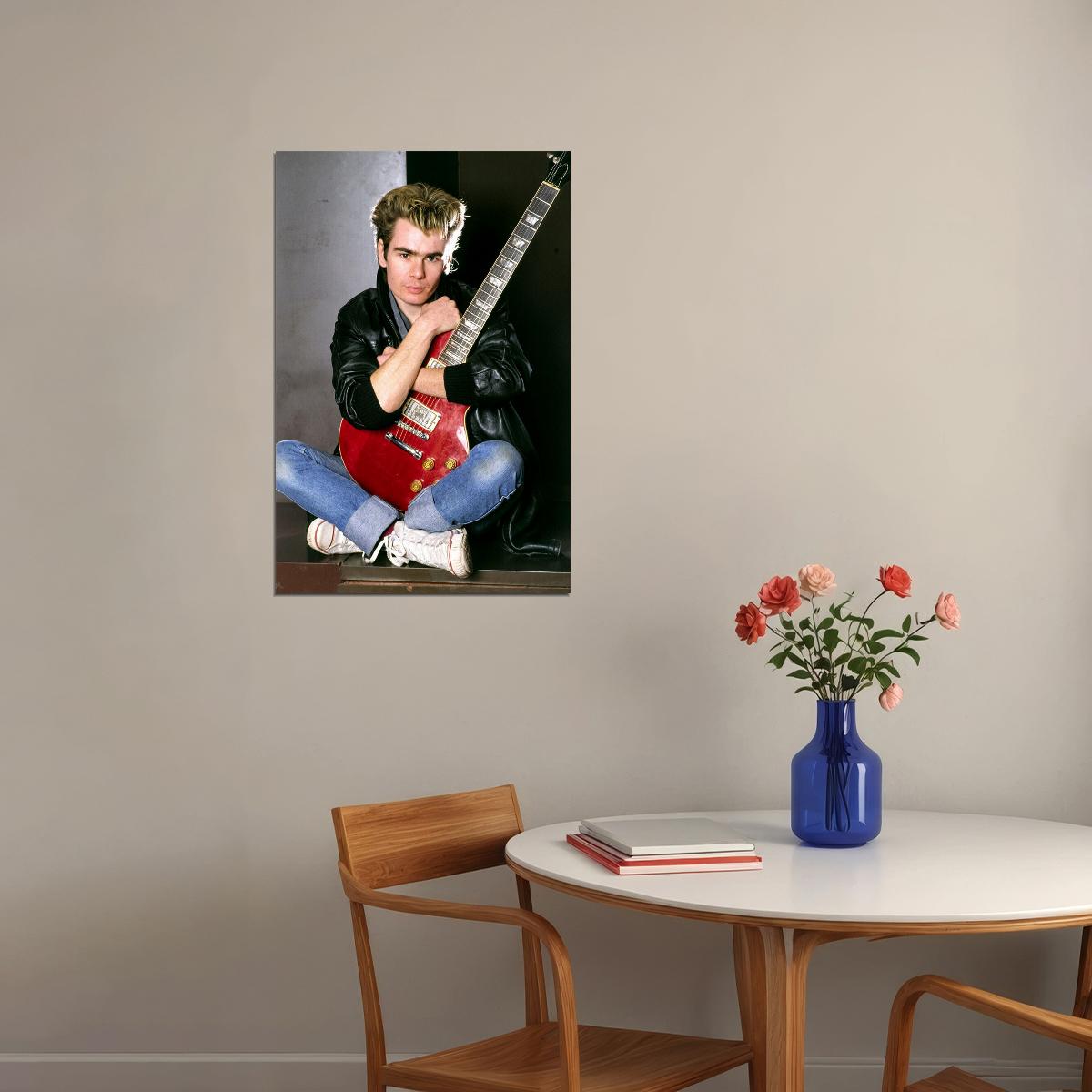 Nik Kershaw Musician Songwriter Producer Poster Wall Art Print Home Wall Decor - xonomax