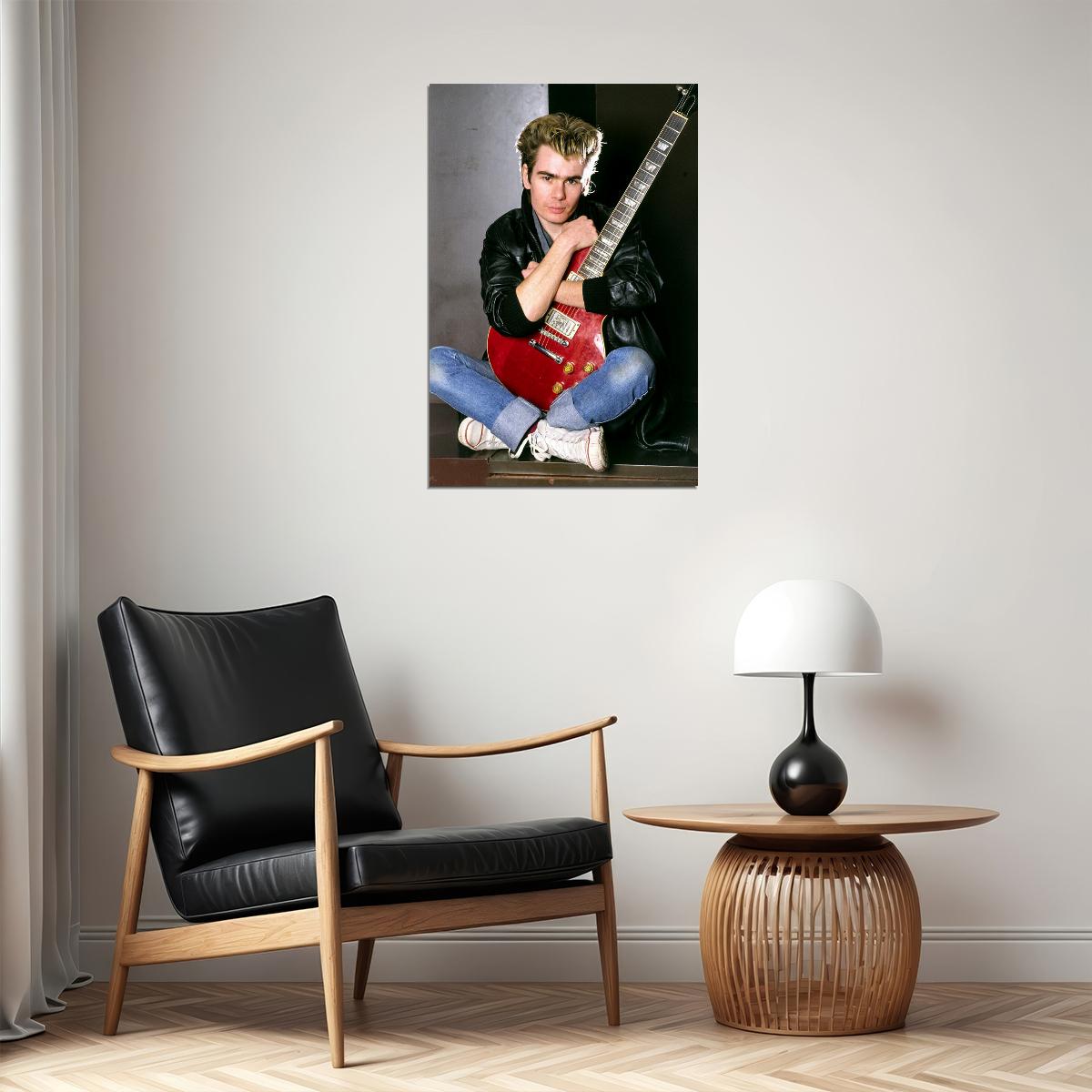 Nik Kershaw Musician Songwriter Producer Poster Wall Art Print Home Wall Decor - xonomax