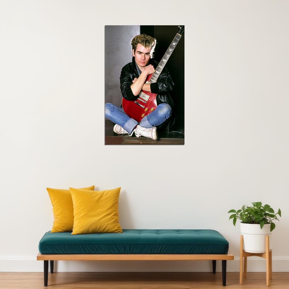 Nik Kershaw Musician Songwriter Producer Poster Wall Art Print Home Wall Decor - xonomax