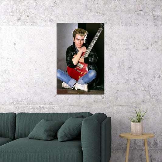 Nik Kershaw Musician Songwriter Producer Poster Wall Art Print Home Wall Decor - xonomax