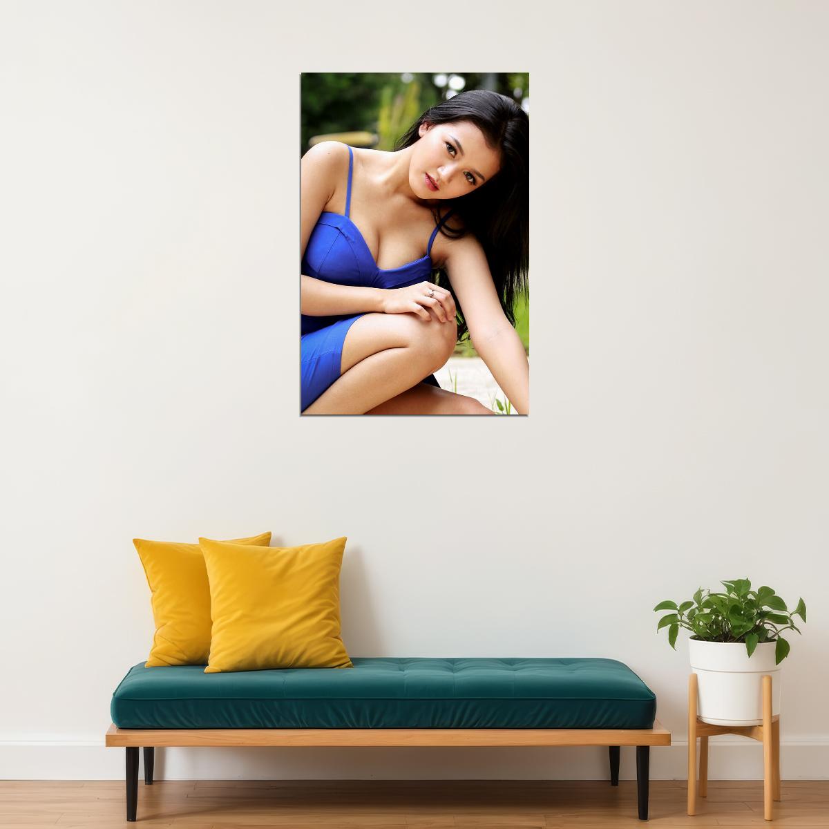 Diann Fan Club Of America Sexy Female Model Poster Wall Art Print Home Wall Decor - xonomax
