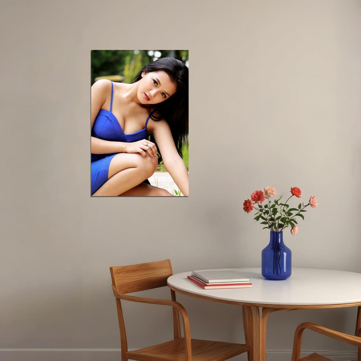Diann Fan Club Of America Sexy Female Model Poster Wall Art Print Home Wall Decor - xonomax