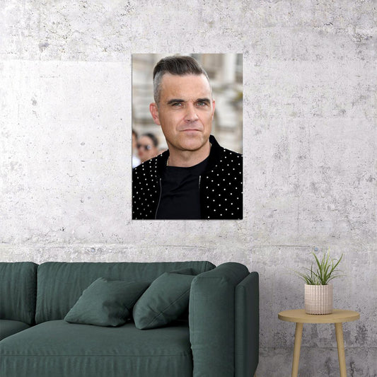 Robbie Williams Producer Songwriter Poster Wall Art Print Home Wall Decor - xonomax
