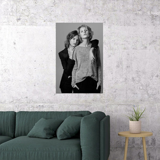 Make It A Double Two Females Models Fashion Poster Wall Art Print Home Wall Decor - xonomax