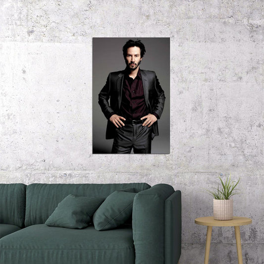 Keanu Reeves Great Movie Artist Actor Musician Poster Wall Art Print Home Wall Decor - xonomax