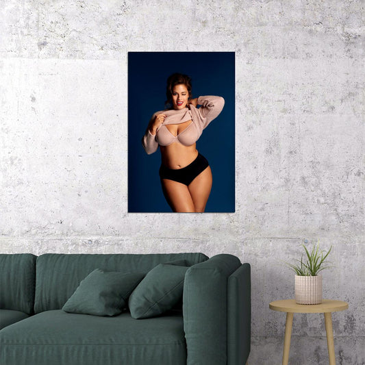 Think Big Sexy Female Model Fashion Picture Poster Wall Art Print Home Wall Decor - xonomax