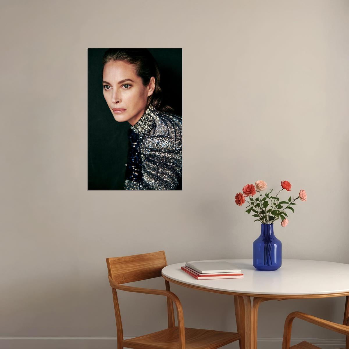Christy Turlington Charitable Artist Picture Poster Wall Art Print Home Wall Decor - xonomax