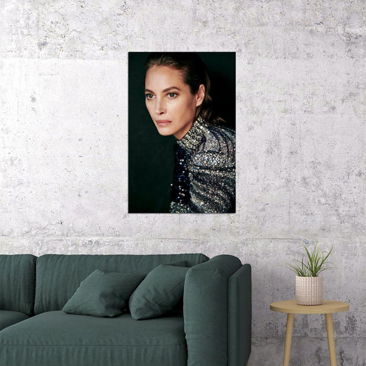 Christy Turlington Charitable Artist Picture Poster Wall Art Print Home Wall Decor - xonomax