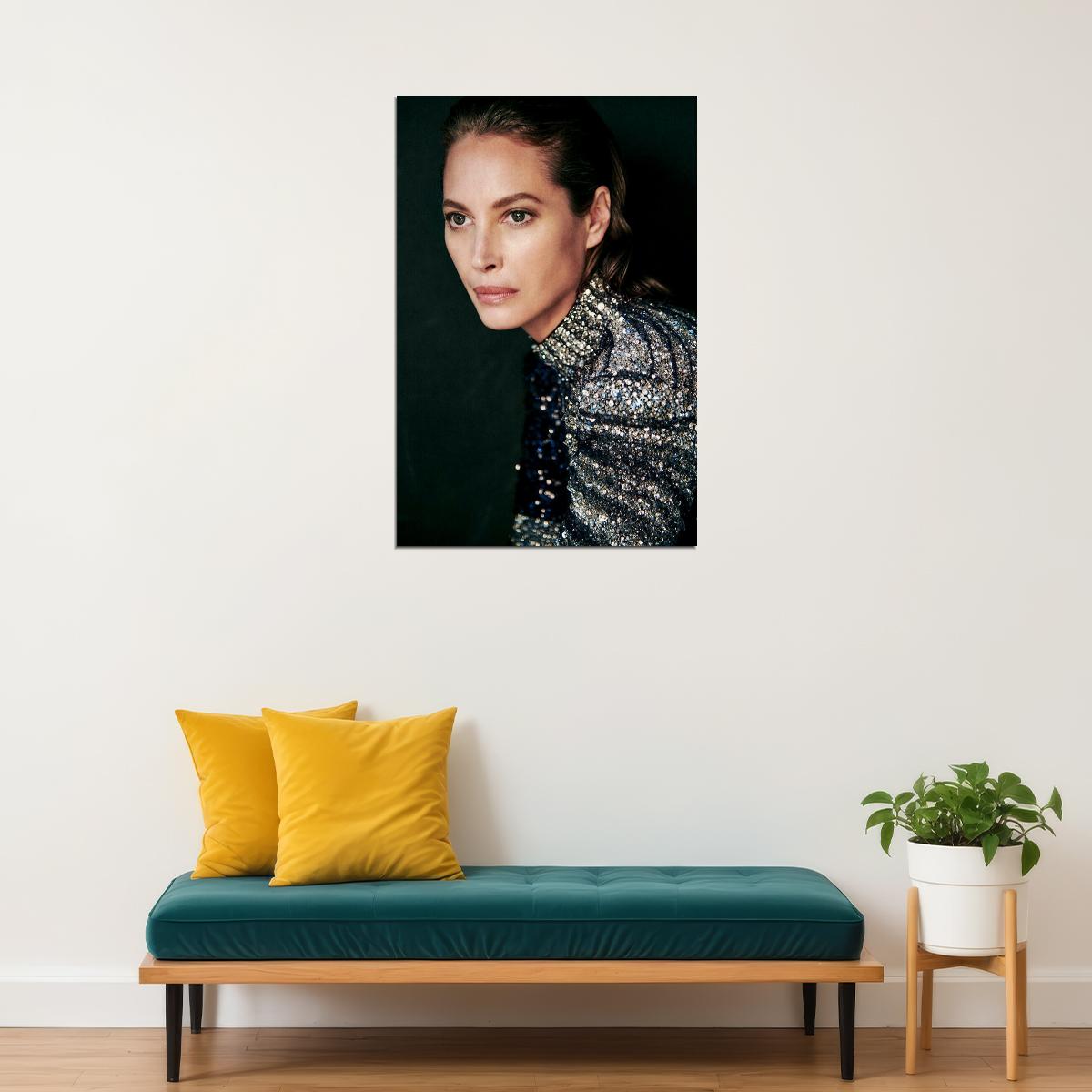 Christy Turlington Charitable Artist Picture Poster Wall Art Print Home Wall Decor - xonomax