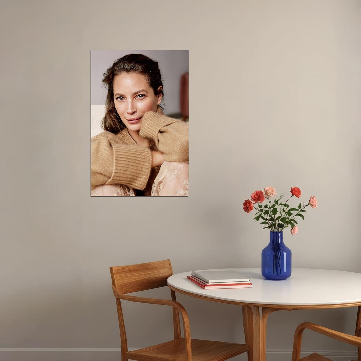 Christy Turlington Charity Founder Poster Wall Art Print Home Wall Decor - xonomax