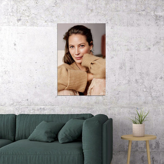 Christy Turlington Charity Founder Poster Wall Art Print Home Wall Decor - xonomax