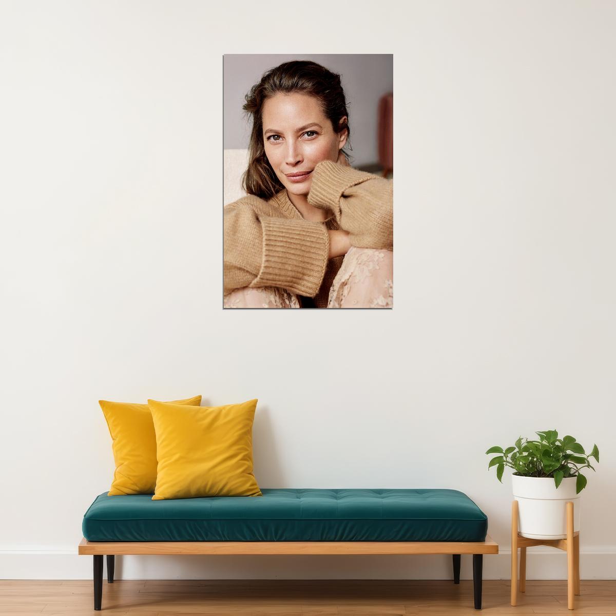 Christy Turlington Charity Founder Poster Wall Art Print Home Wall Decor - xonomax