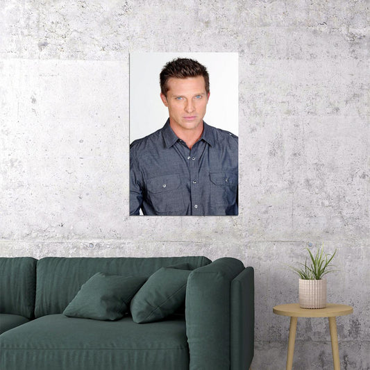 Steve Burton Sexy Male Model Actor Poster Wall Art Print Home Wall Decor - xonomax