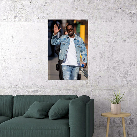 Puff Daddy Singer Music Artist Songwriter Poster Wall Art Print Home Wall Decor - xonomax