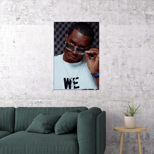 Puff Daddy Rap Artist Musician Singer Producer Poster Wall Art Print Home Wall Decor - xonomax