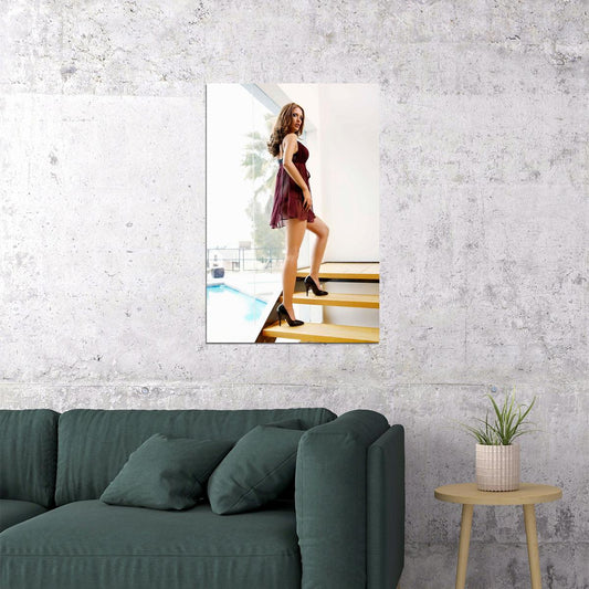 Heidi Cortez Sexy Female Model Fashion Photo Poster Wall Art Print Home Wall Decor - xonomax