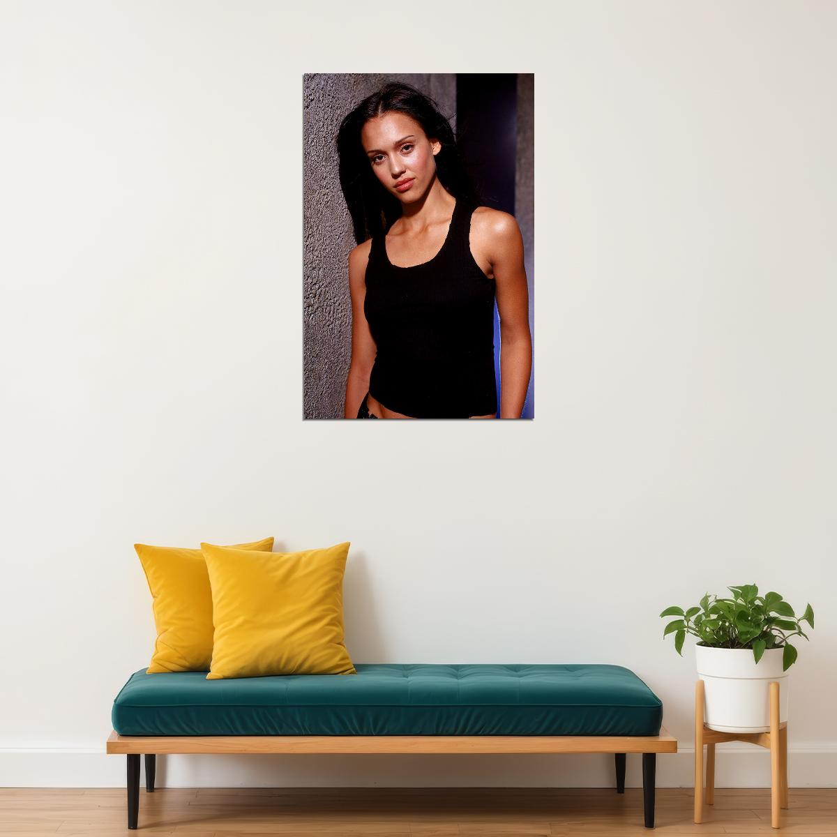 Dark Angel Movie Jessica Alba Attitude Drama Poster Wall Art Print Home Wall Decor - xonomax