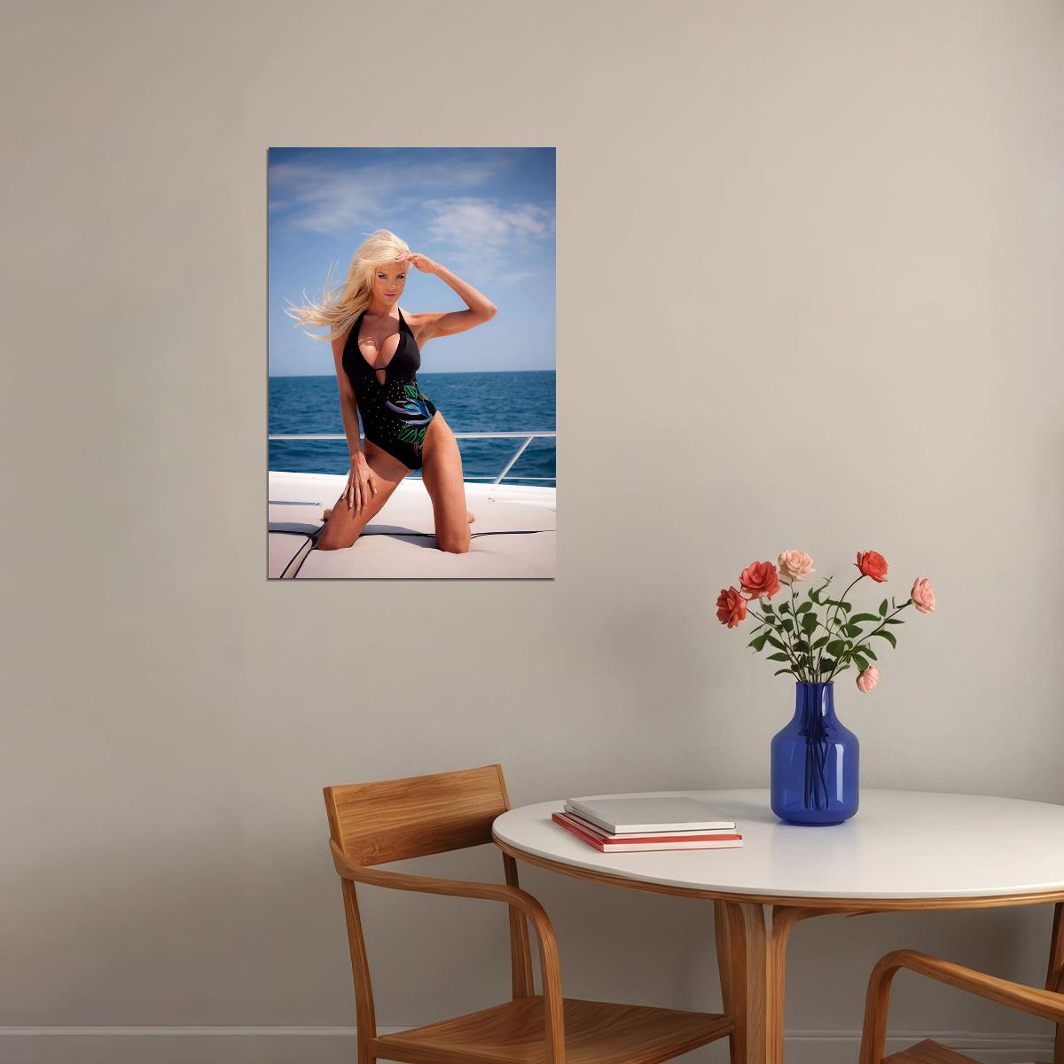 Victoria Silvstedt Magazine Fashion Poster Wall Art Print Home Wall Decor - xonomax