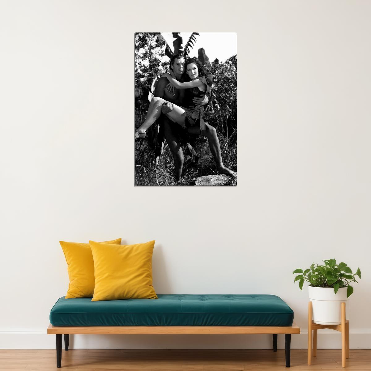 Me Jane You Tarzan Movie Action Romance Poster Wall Art Print Home Wall Decor - xonomax
