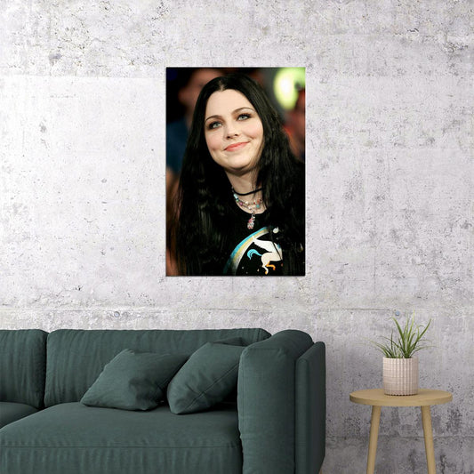 Amy Leee Evanescence Musician Singer Artist Poster Wall Art Print Home Wall Decor - xonomax