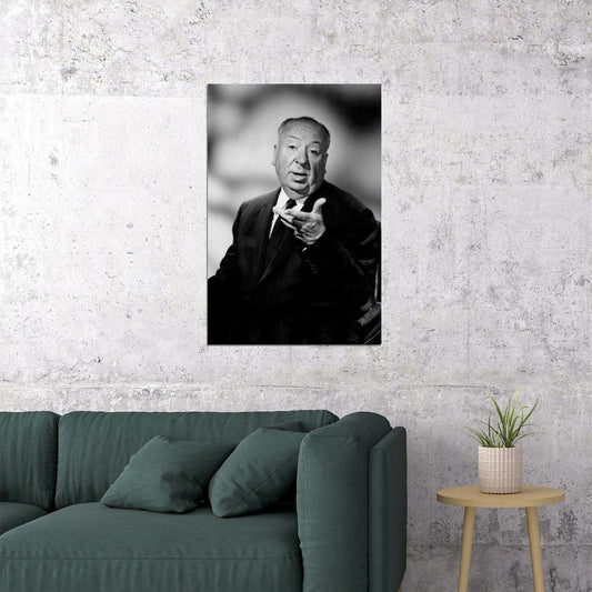 Alfred Hitchcock Film Director Engineer Poster Wall Art Print Home Wall Decor - xonomax