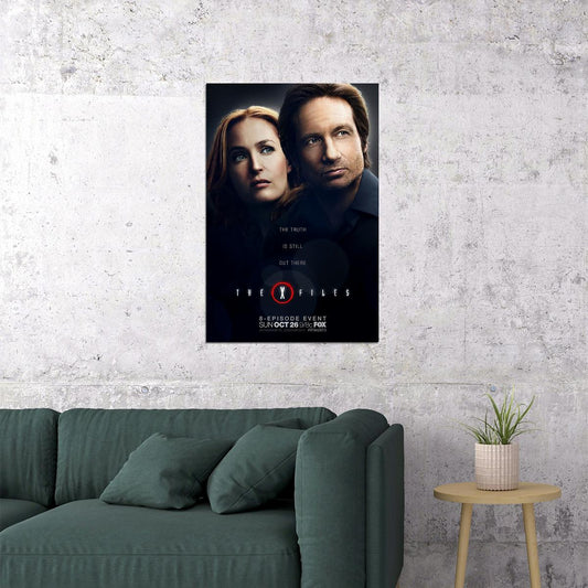 X-files Fight The Future Movie Drama Mystery Poster Wall Art Print Home Wall Decor - xonomax