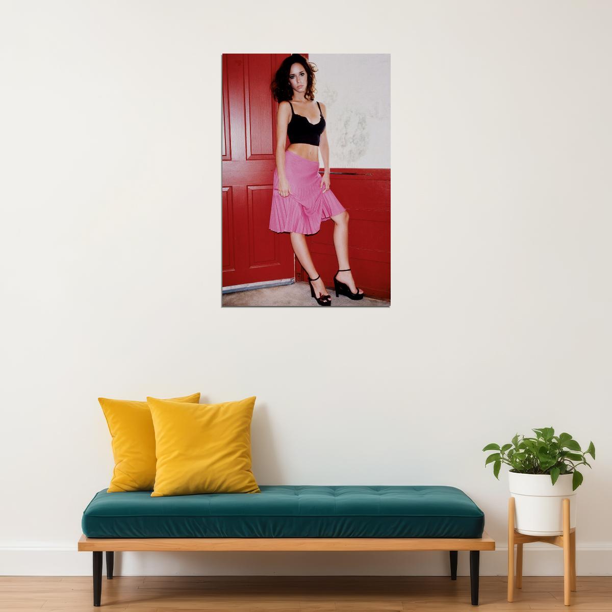 Party Of Five Movie Actor Jennifer Hewitt Artist Poster Wall Art Print Home Wall Decor - xonomax