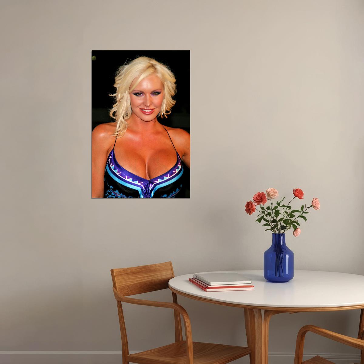 Christi Shake Beautiful Female Model Poster Wall Art Print Home Wall Decor - xonomax