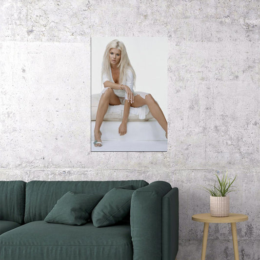 Priscilla Taylor Artist Sexy Female Model Poster Wall Art Print Home Wall Decor - xonomax