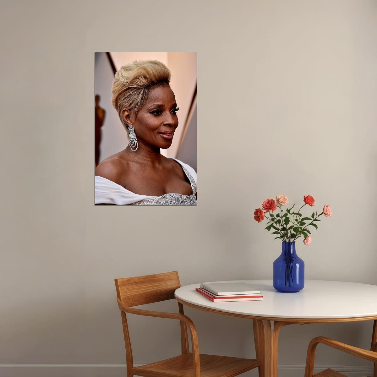 Mary J. Blige Music No More Drama Tour Poster Wall Art Print Home Wall Decor - xonomax