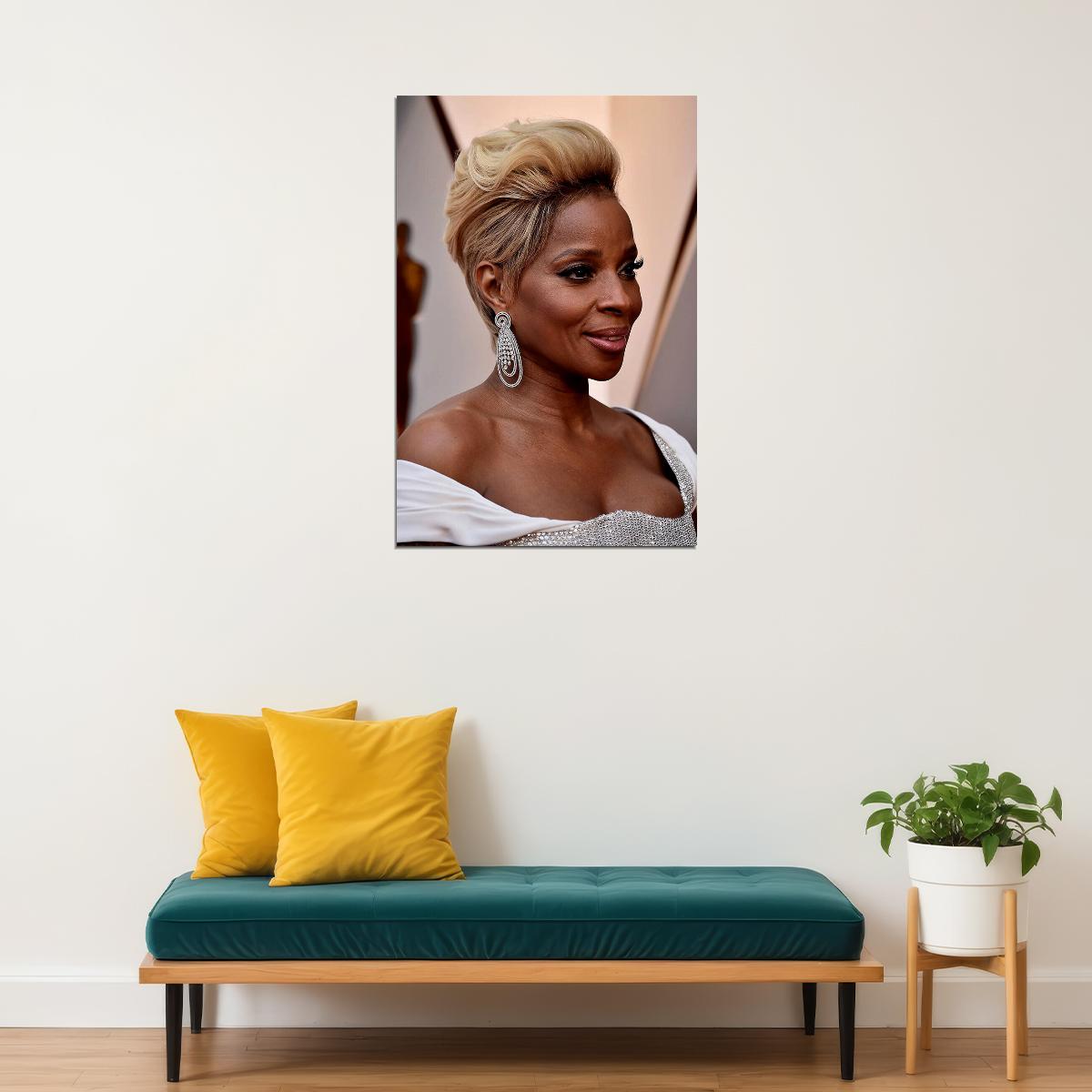 Mary J. Blige Music No More Drama Tour Poster Wall Art Print Home Wall Decor - xonomax