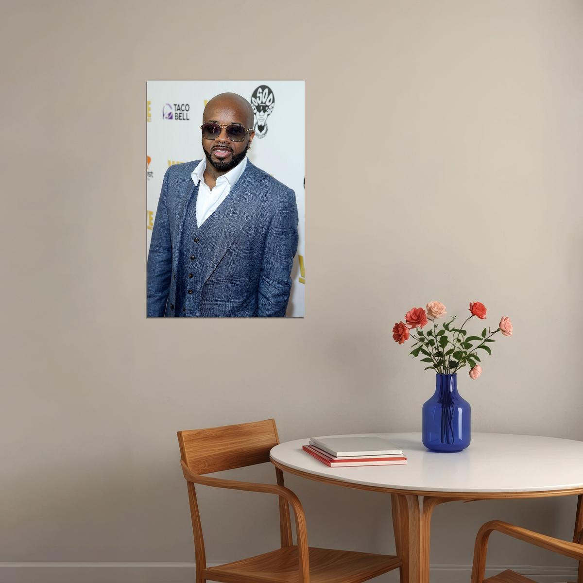Jermaine Dupri Hip Hop Rap Music Poster Wall Art Print Home Wall Decor - xonomax