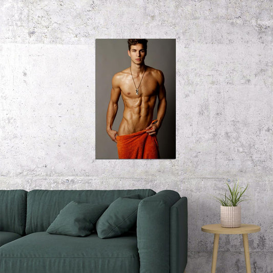 Student Body Dorm Sexy Male Model Poster Wall Art Print Home Wall Decor - xonomax