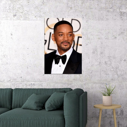 Will Smith Posed Rapper Movie Actor Poster Wall Art Print Home Wall Decor - xonomax